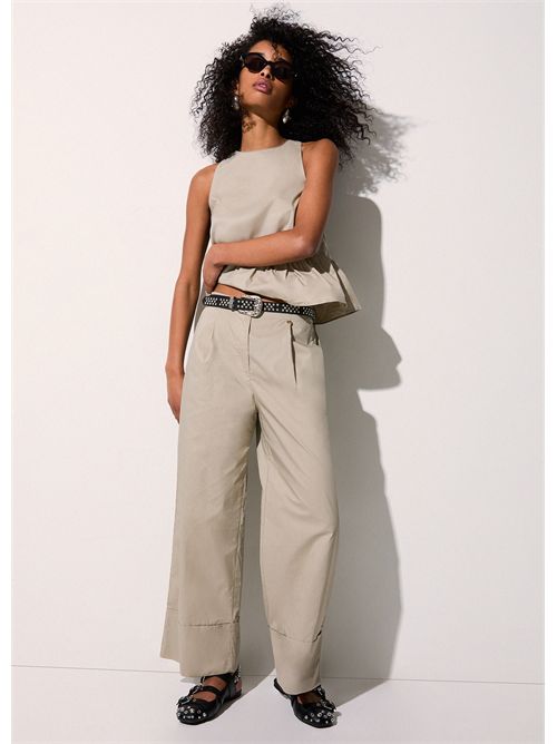 Pants woman grey LIU JO | WA6498T4853/61107